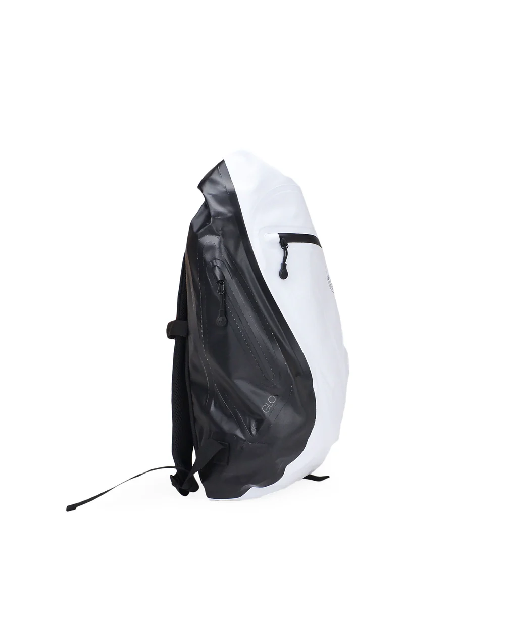 Advenire Waterproof Vertical Roll-Top Backpack - White - Image 2