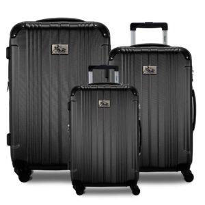 CH-31 MONET Black 3-Piece Hardside Luggage Set