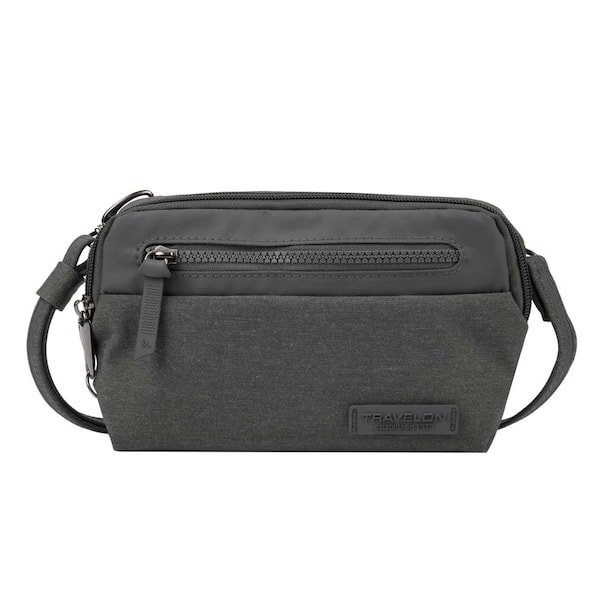 Anti-Theft Gray Metro Convertible Small Crossbody