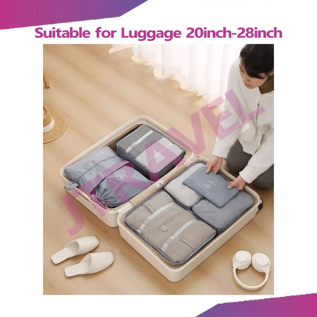 Portable Storage Bag Set Red