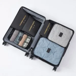 Portable Storage Bag Set Black